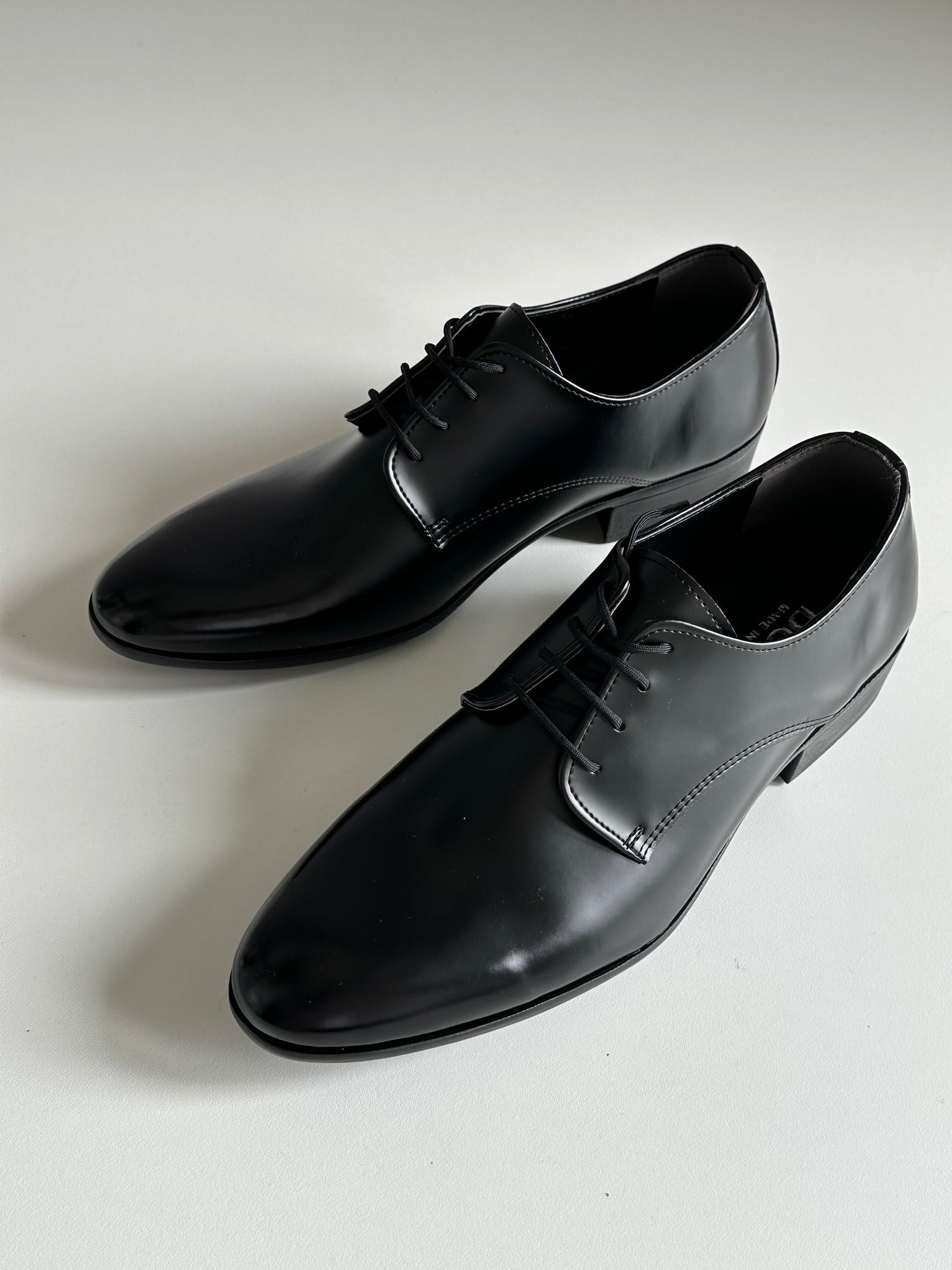 韓國製皮革德比鞋