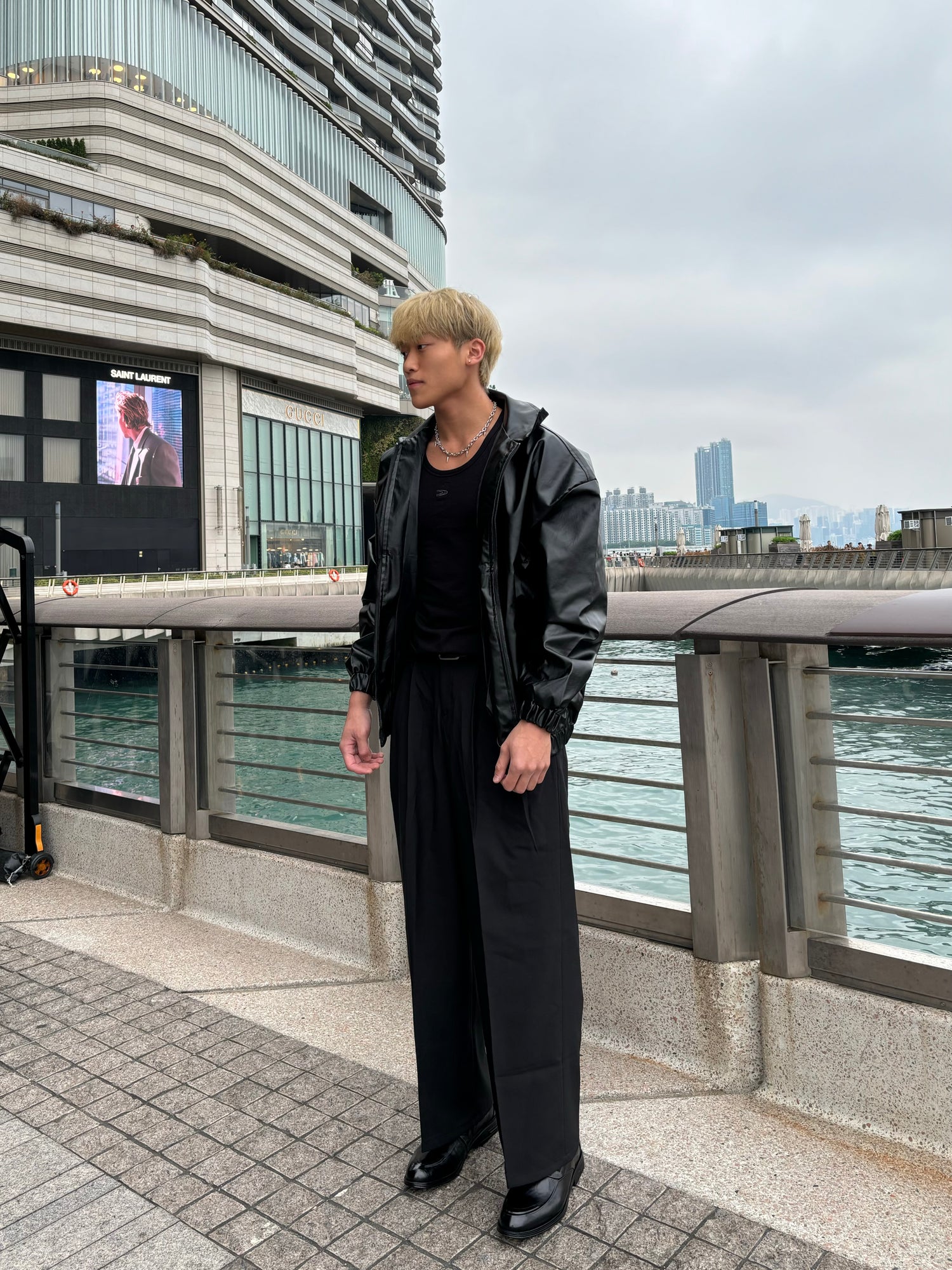 落地西裝長褲 韓國男裝