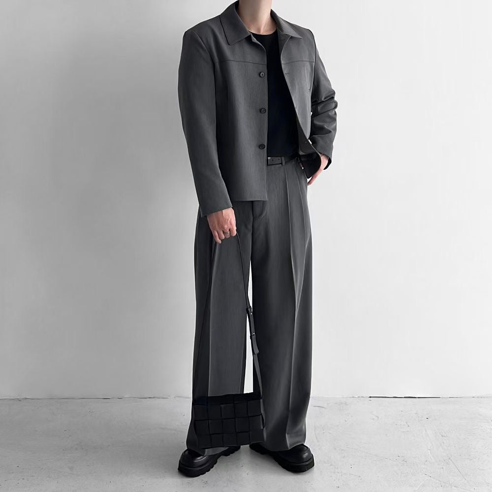 韓式寬鬆西裝套裝(外套)