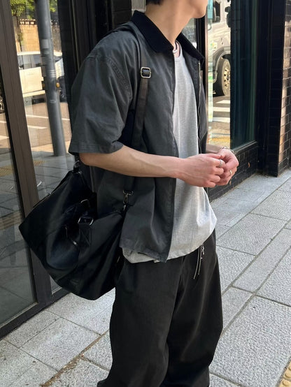 韓系短袖外套 韓國男裝