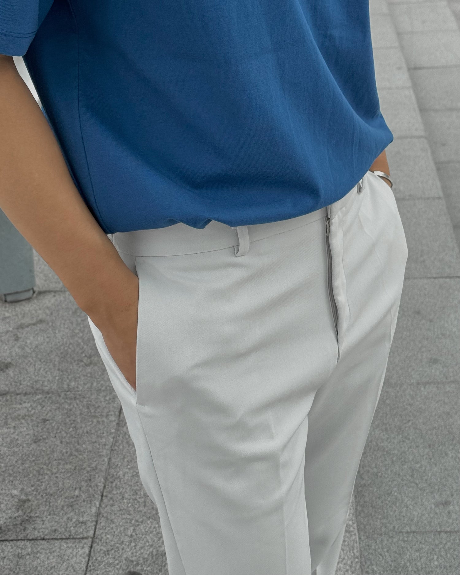 現貨 直腳九分長褲