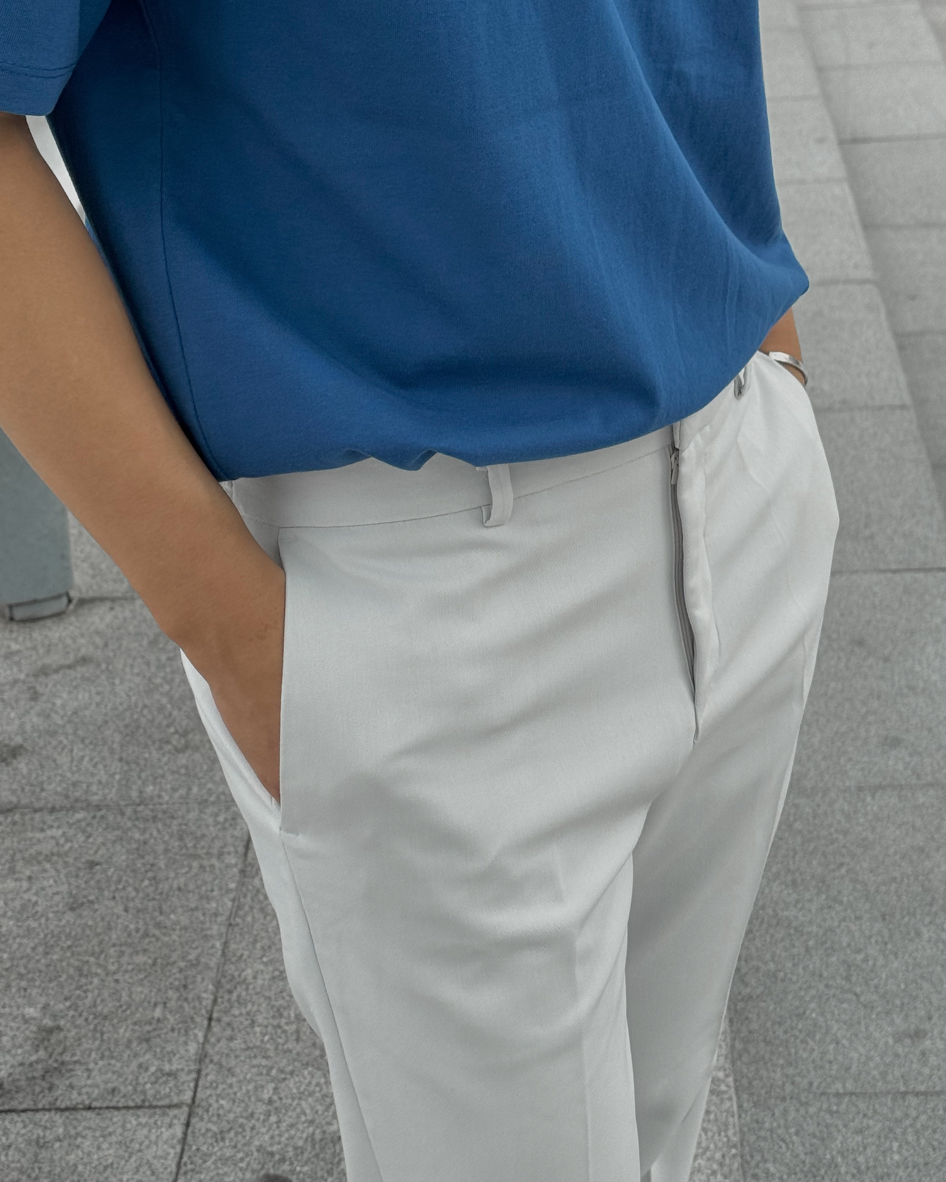 現貨 直腳九分長褲