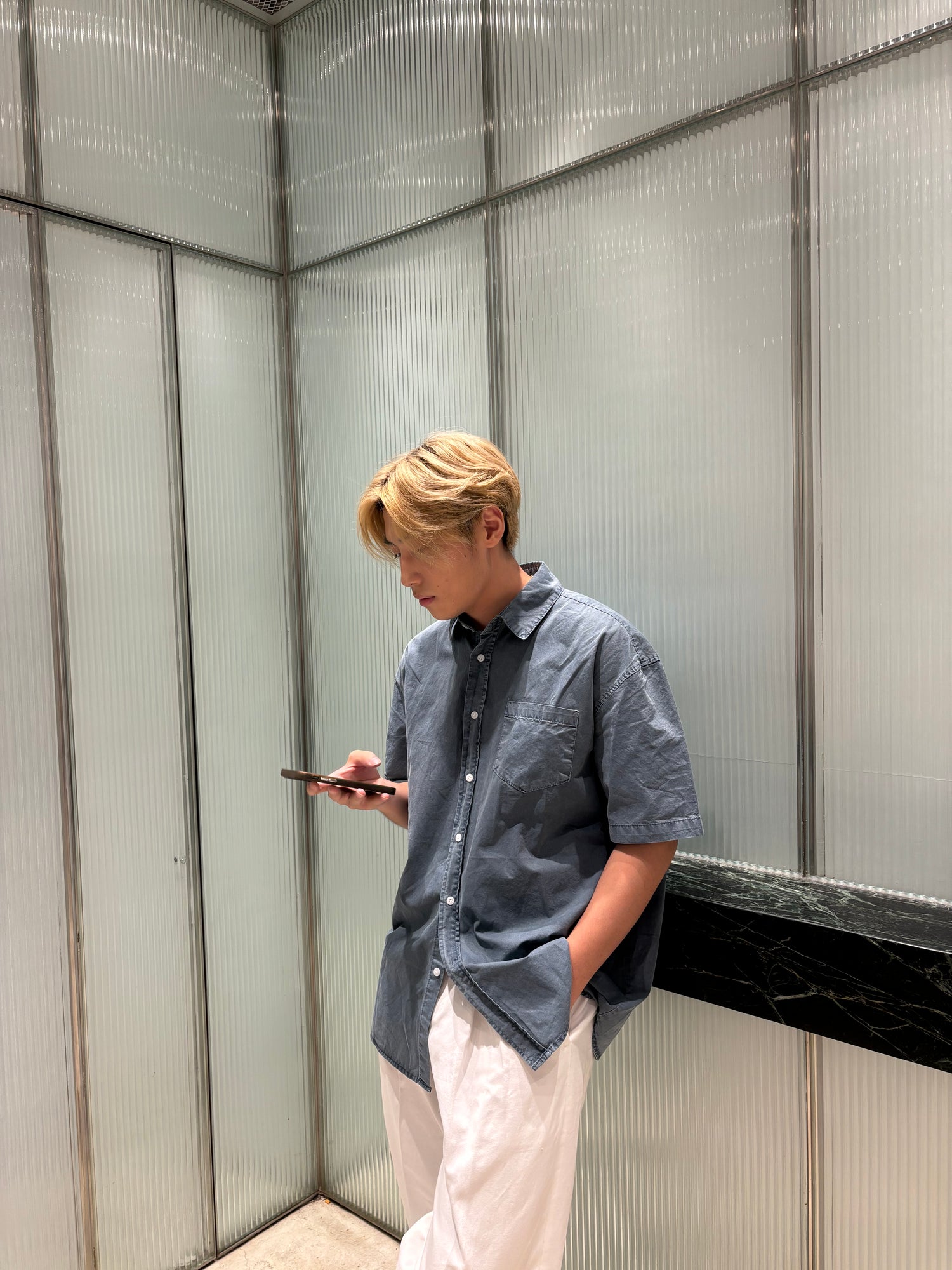 基本款短袖襯衫