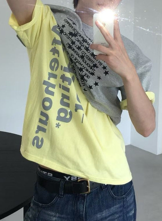 亮色AW短袖Tee