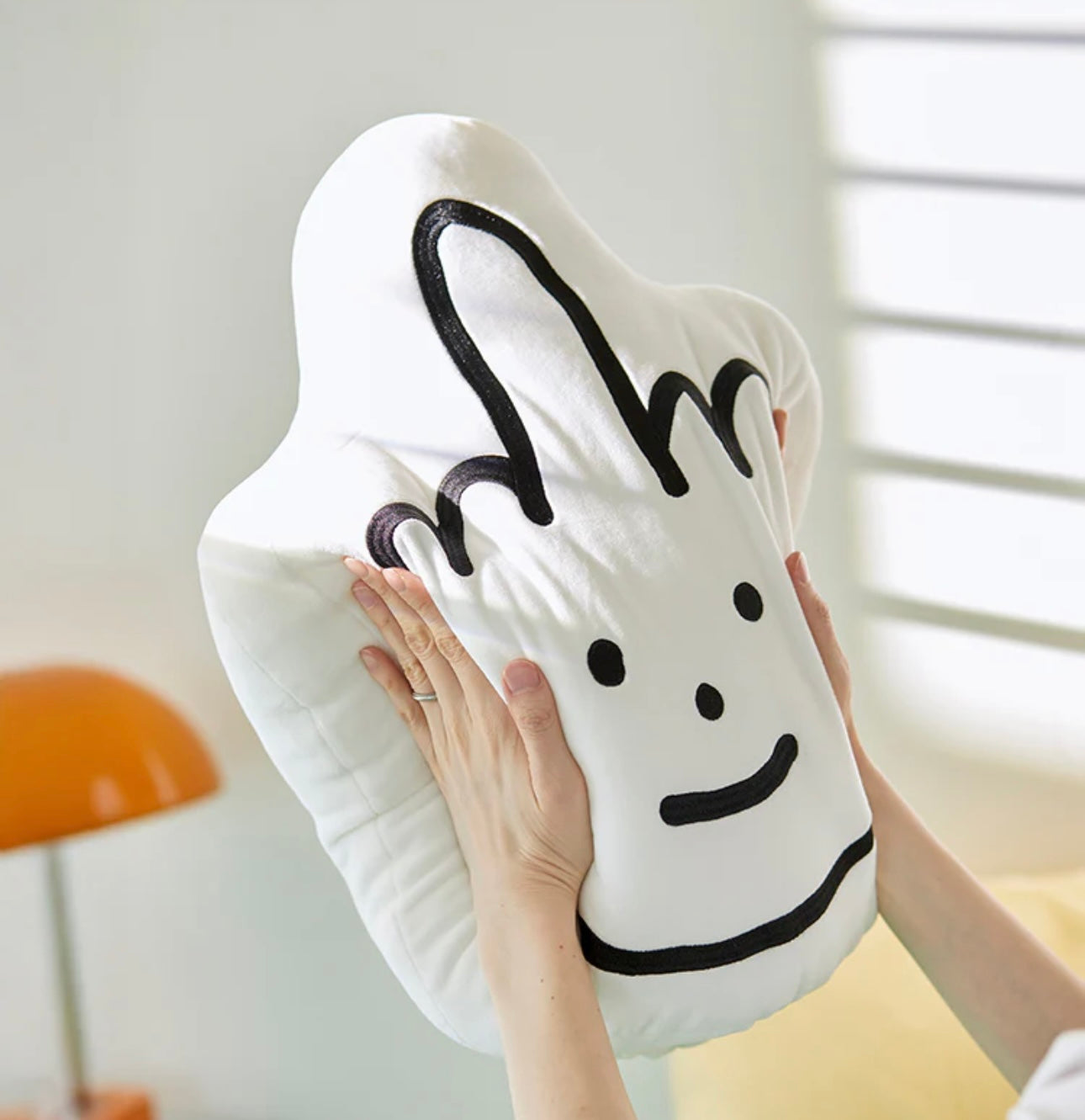 [減壓]LineFriends可愛不失禮貌舉中指抱枕