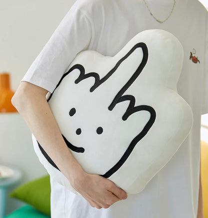 [減壓]LineFriends可愛不失禮貌舉中指抱枕