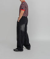 [可調校長度!]漸變牛仔褲