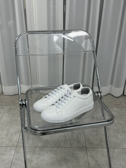 [韓國製增高3cm]純白波鞋