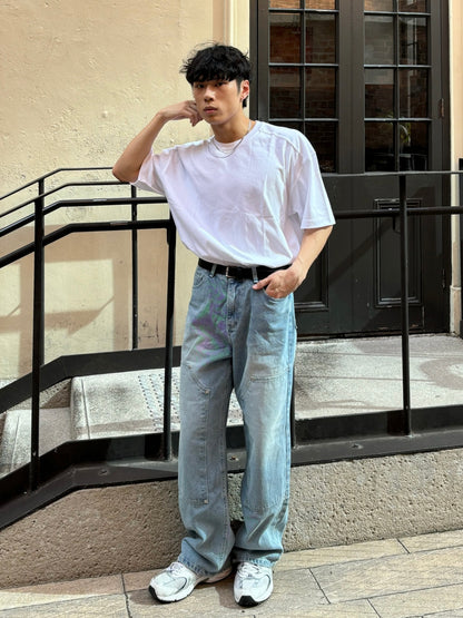 百搭用棉質短袖上衣