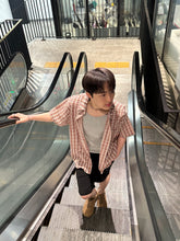 格仔短袖襯衫 香港男裝