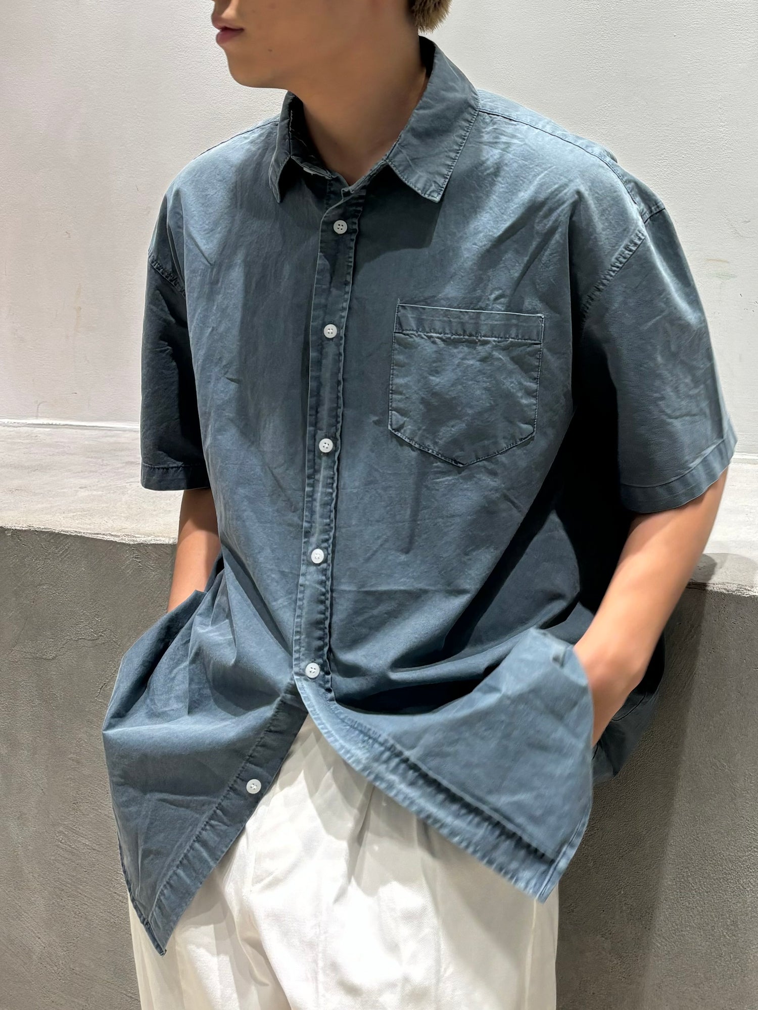 基本款短袖襯衫