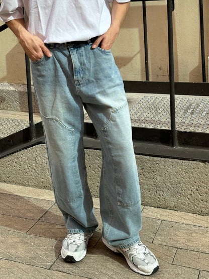 韓系街頭牛仔褲 韓國男裝