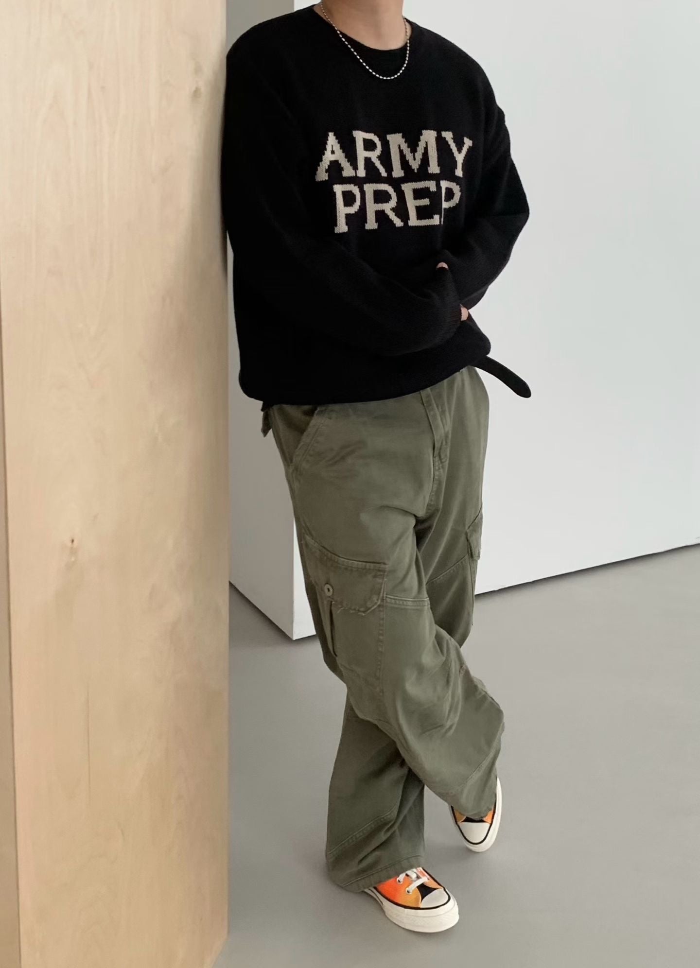 ArmyPrep針織長袖冷衫