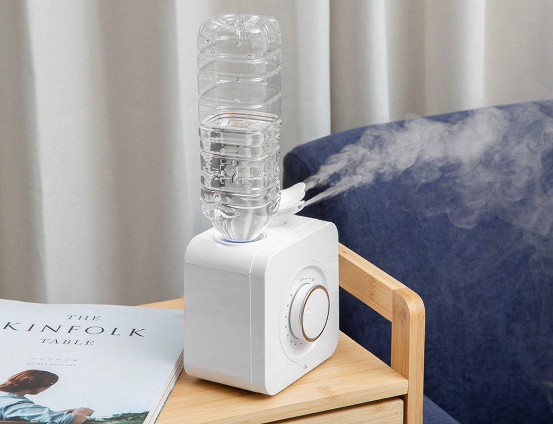 [輕巧保濕]小型噴霧加濕器 New beige 