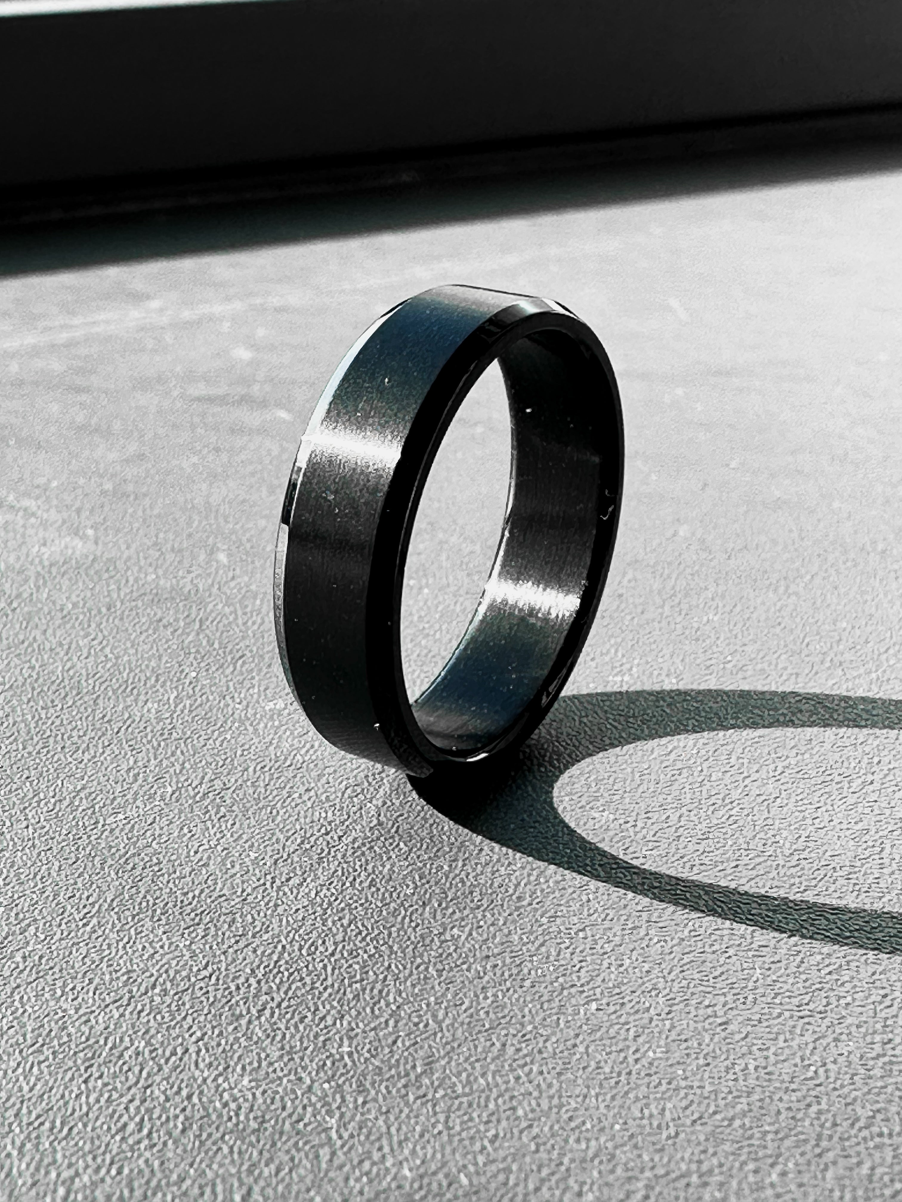 Black Titanium Ring