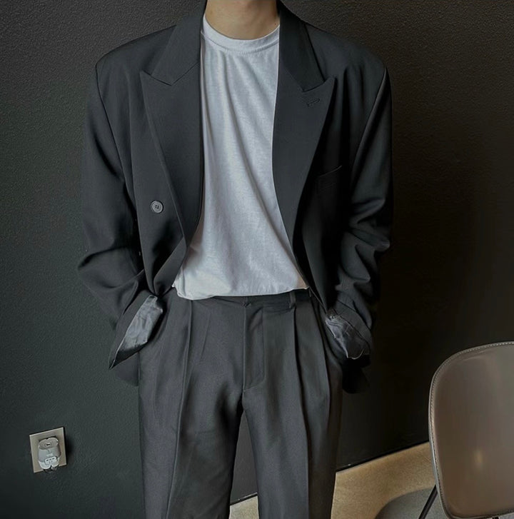 韓系西裝 - 長褲(3色)