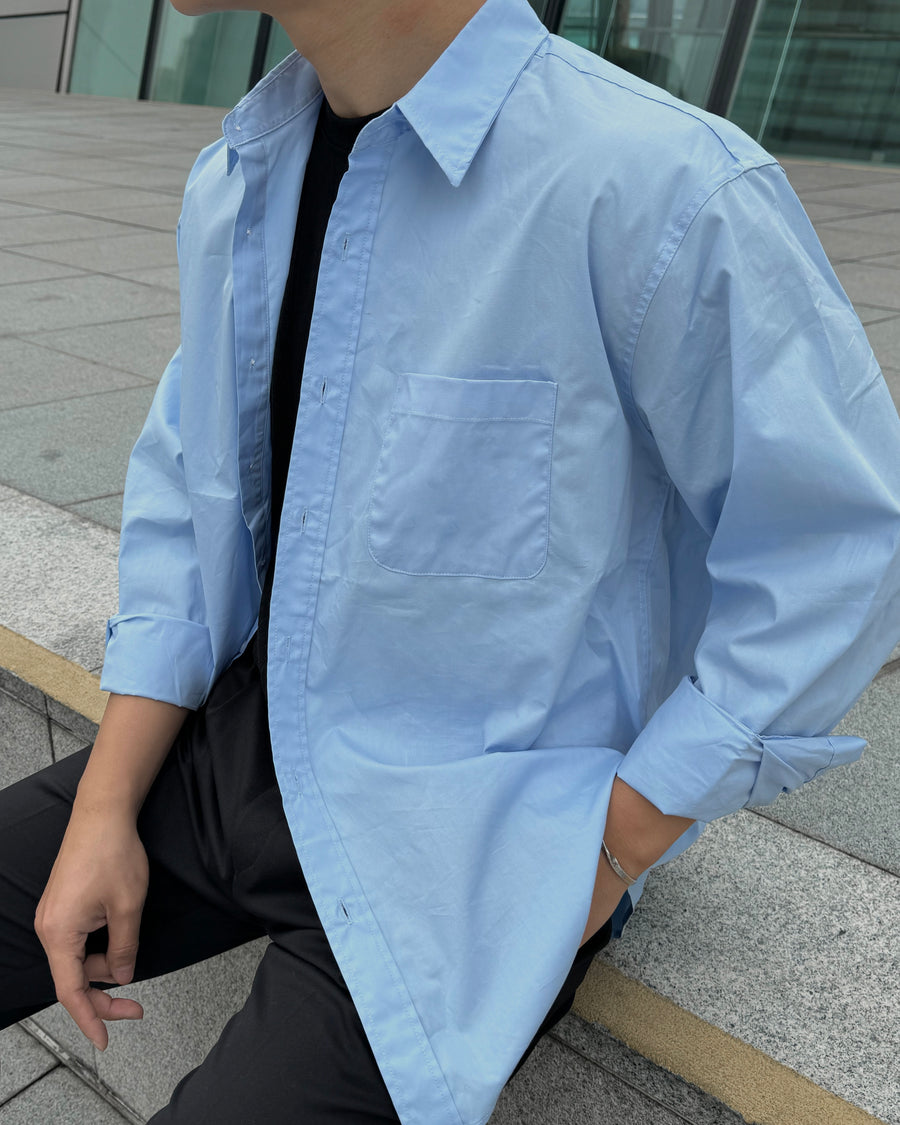 挺身日常襯衫－韓國男裝