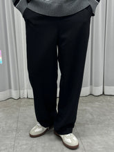  [自家品牌]黑色落地長褲 香港男裝 