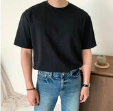 日常短袖上衣 韓國男裝