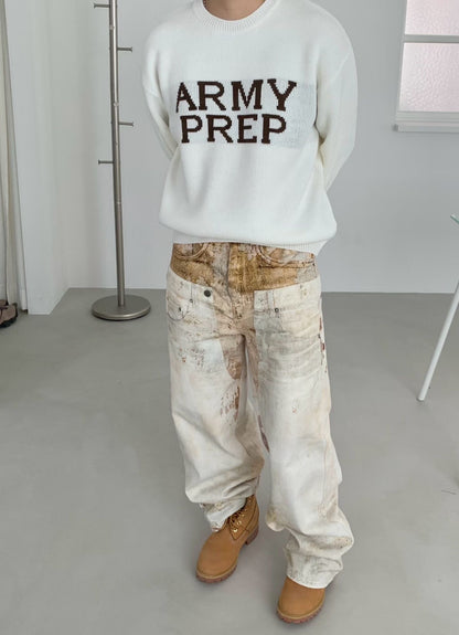 ArmyPrep針織長袖冷衫