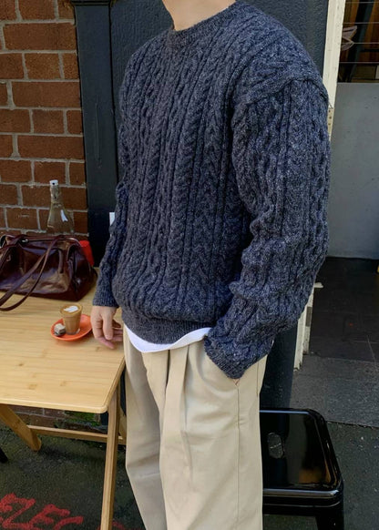 &lt;情侶裝系列&gt;針織簡約上衣