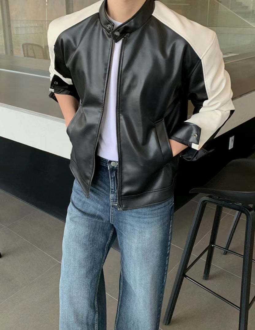 深藍挺身牛仔褲 － 韓國男裝