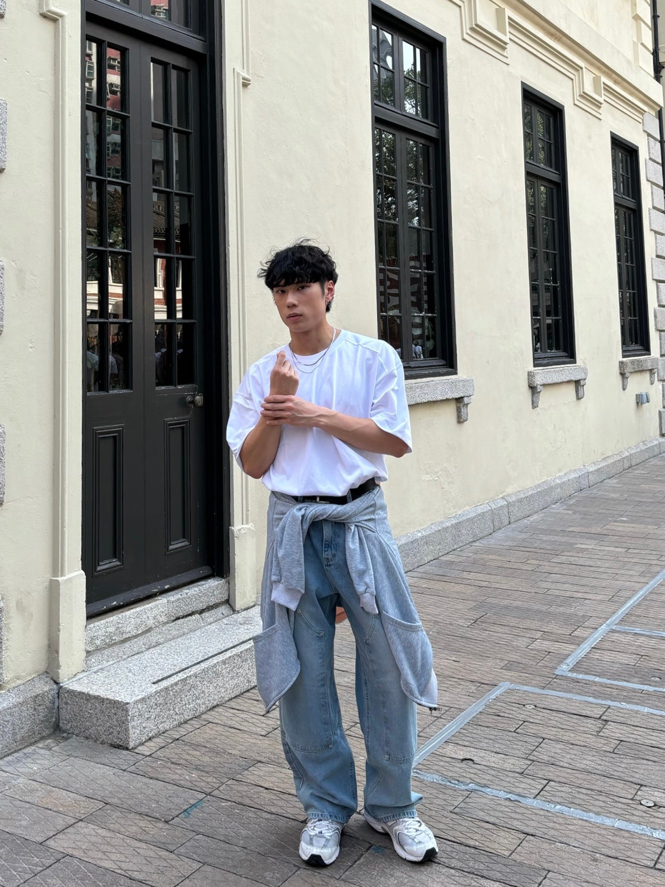 韓系街頭牛仔褲