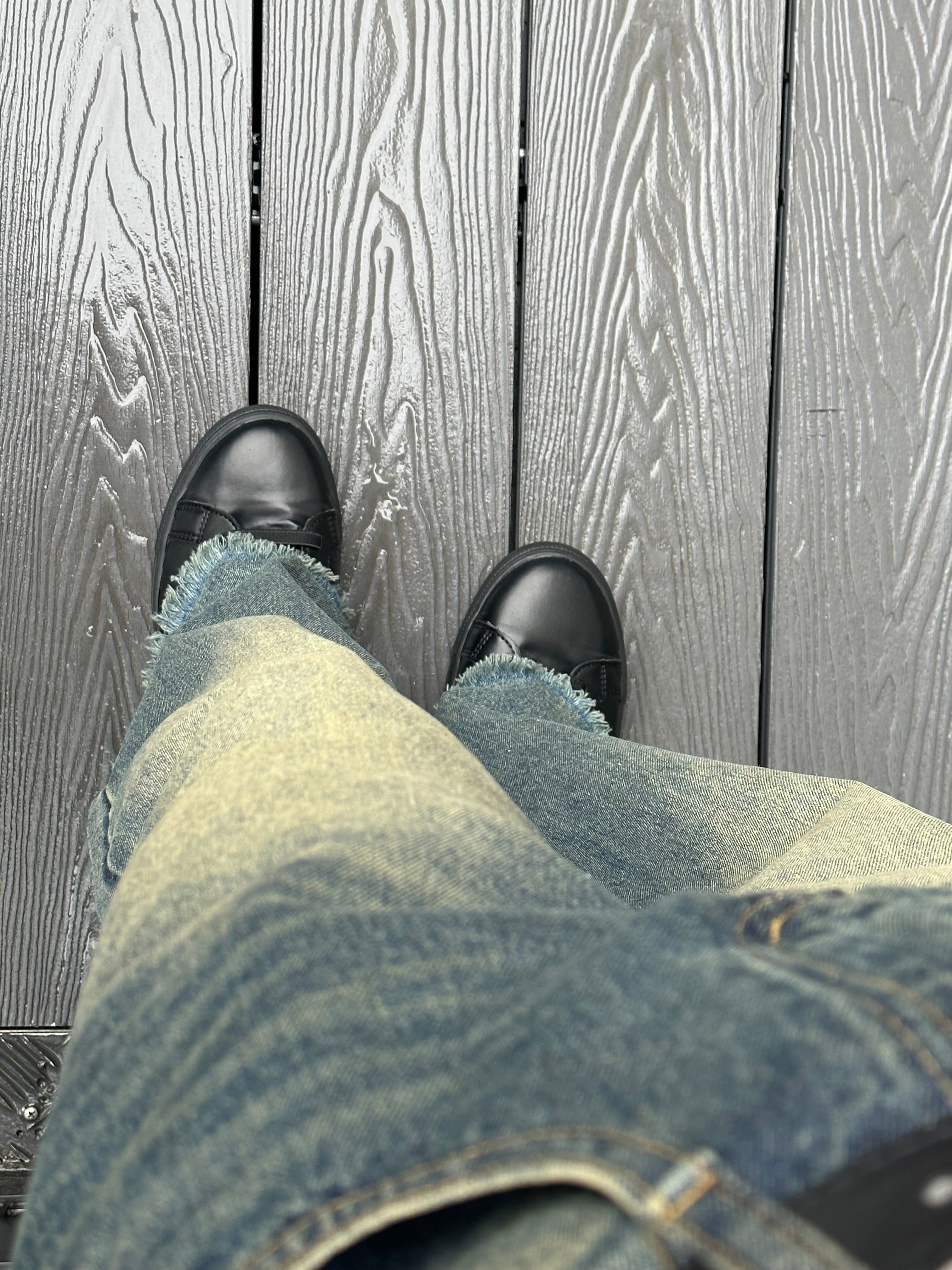 [小個子ok!]水洗漸變藍牛仔褲