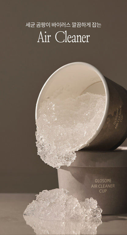 [居家除臭]Glosome銀離子空氣淨化吸臭凝膠 new beige