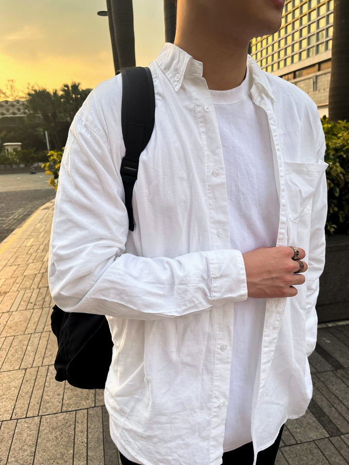 純白襯衫