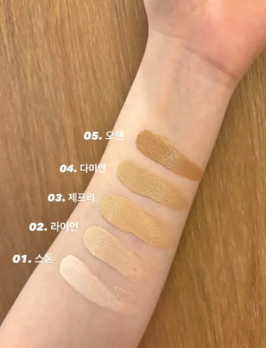 [遮瑕神器]韓國B.Ready男士氣墊粉餅 均勻膚色(1-5號色)