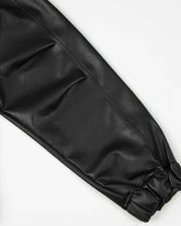 拉鍊領皮上衣 韓國男裝