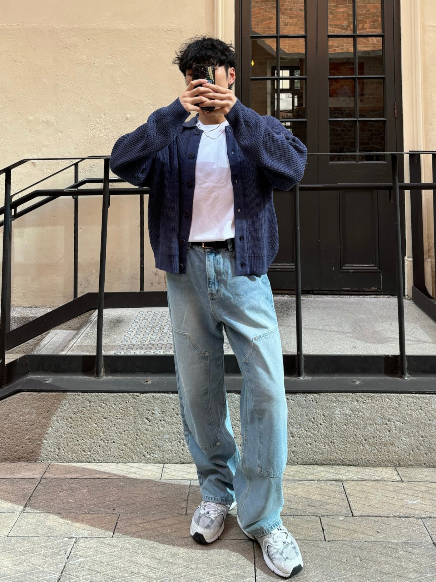 韓系街頭牛仔褲