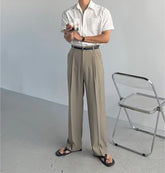 挺身短袖襯衫 男裝衫