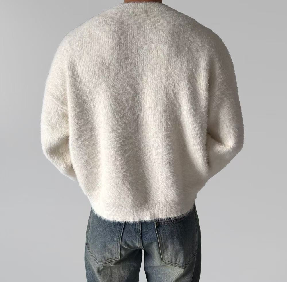 超柔軟長袖毛上衣