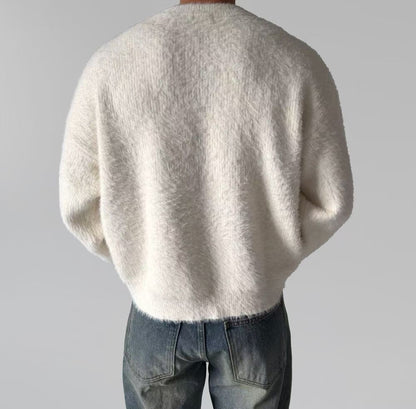 超柔軟長袖毛上衣