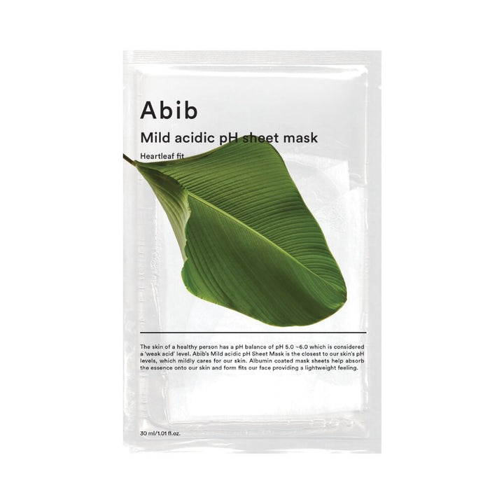 [熱門面膜]Abib弱酸性面膜5/10片裝