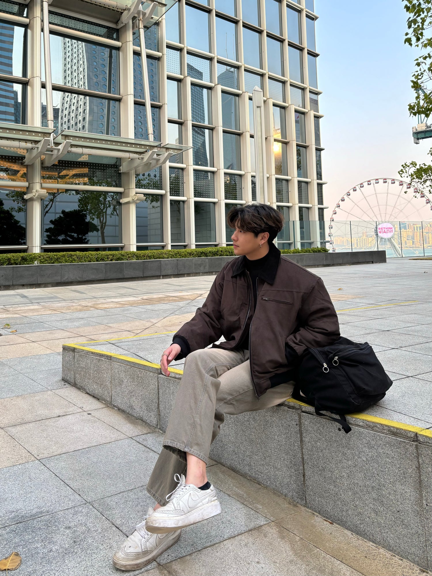 挺身翻領短褸