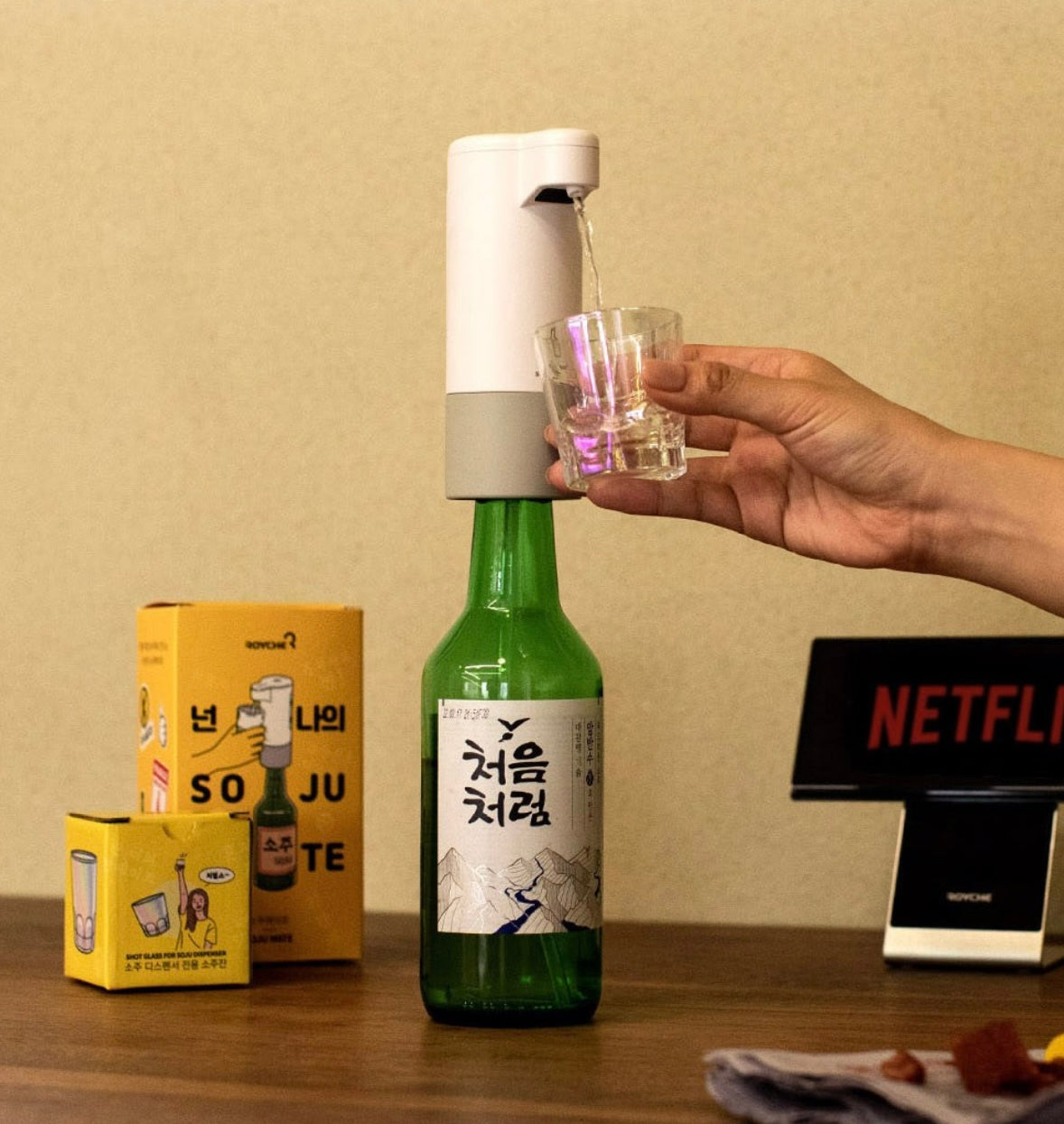 [酒控]自動燒酒倒酒器 韓國好物