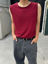 棉質襯搭背心