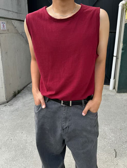 棉質襯搭背心
