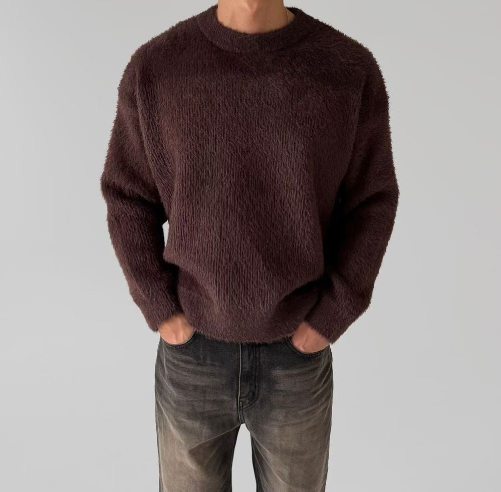 超柔軟長袖毛上衣