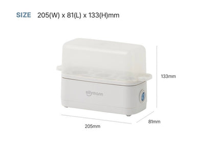 [三種雞蛋模式]糖心/半熟/全熟蒸蛋器(3粒)