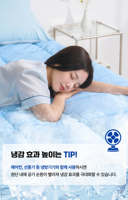 【韓國 SLEEP SLUR】冰糯米極速降溫涼感床墊