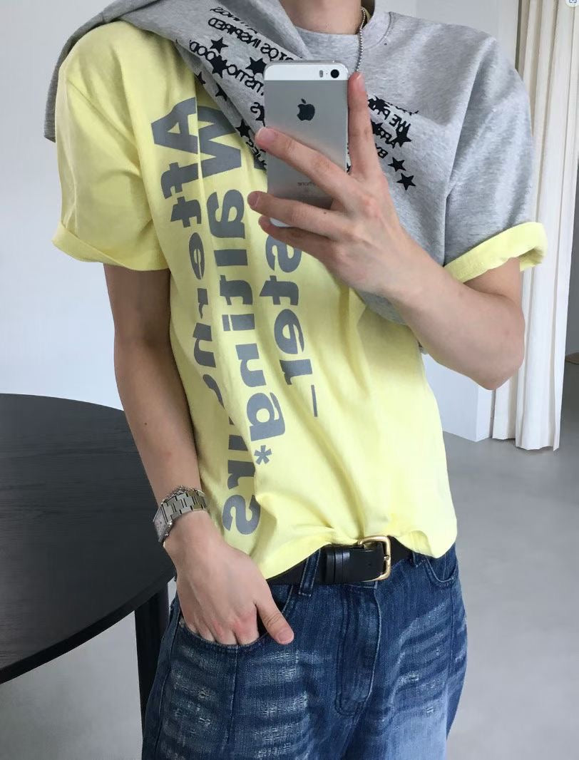 亮色AW短袖Tee