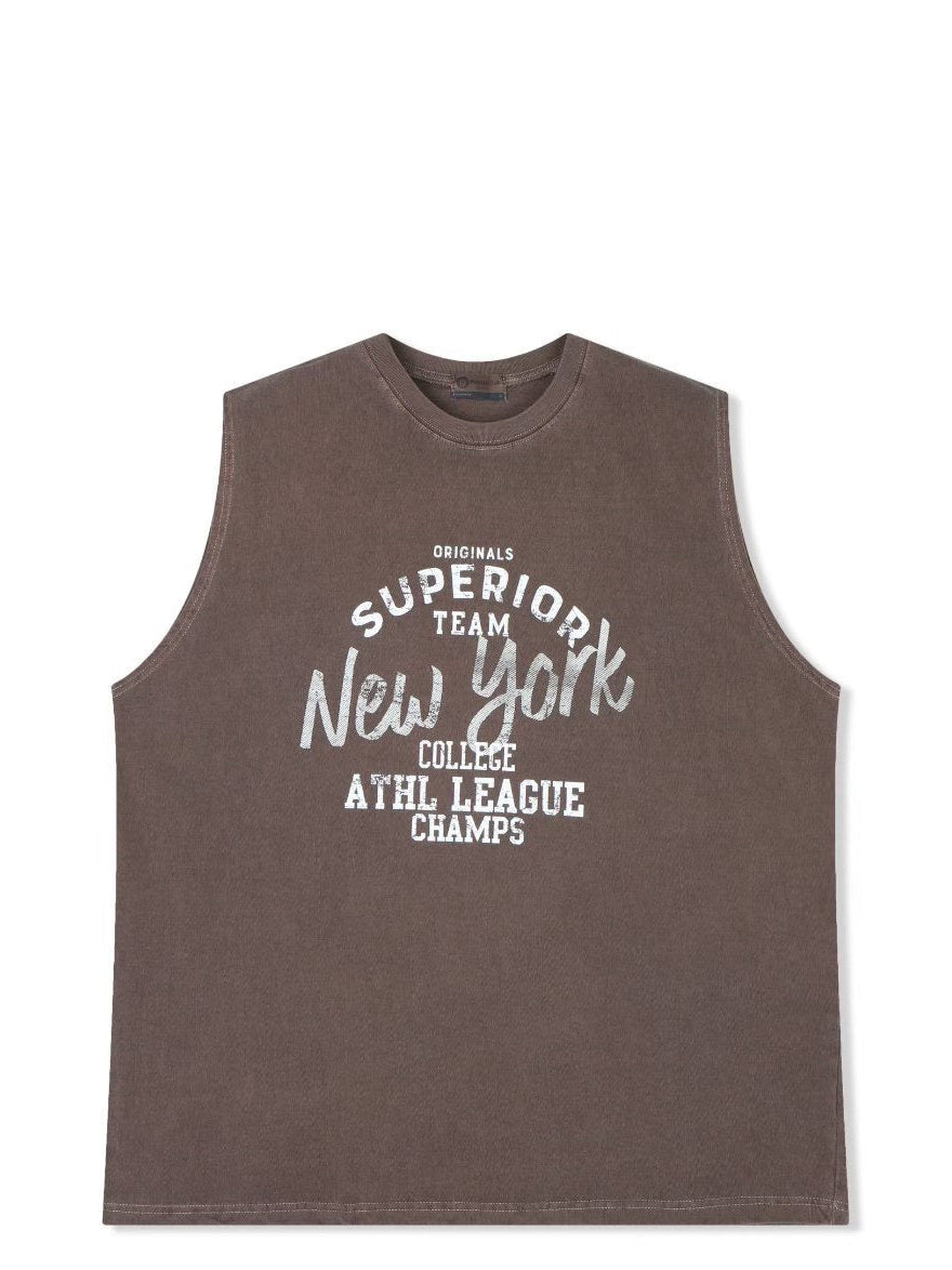 NY Team背心 韓國男裝 newbeige