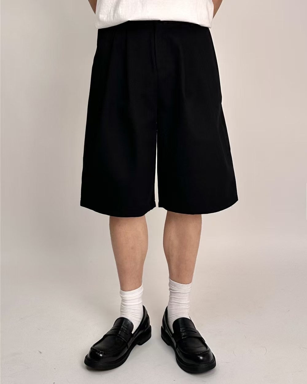 中長西裝短褲