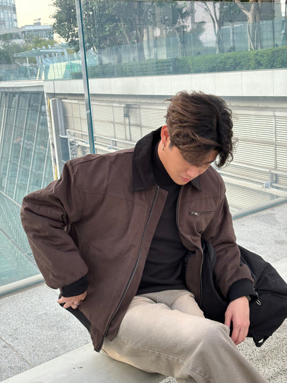 挺身翻領短褸