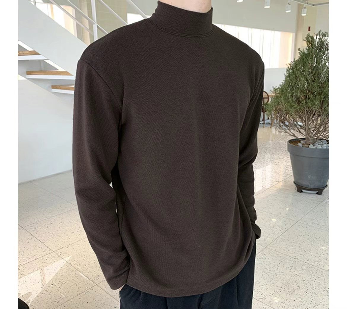 必入!半領上衣Basic Turtle Neck Top