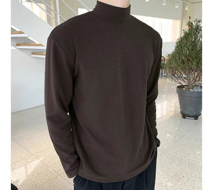 必入!半領上衣Basic Turtle Neck Top